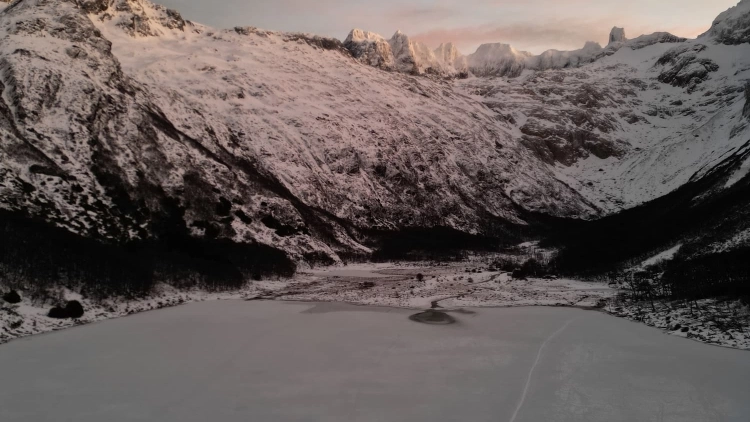 Amanhecer na Laguna Esmeralda